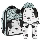 Zestawy szkolne - Zestaw szkolny 3-elementowy Piesek dalmatyńczyk Paso klasa 1-3 - miniaturka - grafika 1