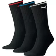 Skarpetki damskie - PUMA SKARPETY SKARPETKI 3 PARY BLACK 907941 01 39-42 - miniaturka - grafika 1