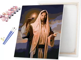 Malowanie po numerach Światło Jezusa Chrystusa / beliart - Malowanie po numerach - miniaturka - grafika 1