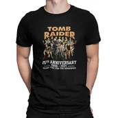 Koszulki męskie - TOMB RIDER Lara Croft T-Shirt Koszulka 25 lat XXL - miniaturka - grafika 1