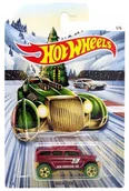 Samochody i pojazdy dla dzieci - Mattel Hot Wheels Autko Holiday Rockster W3099 Gbc61 - miniaturka - grafika 1