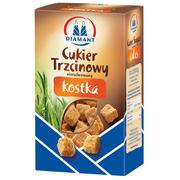 Cukier i słodziki - Diamant CUKIER TRZCINOWY KOSTKA 500 G - miniaturka - grafika 1