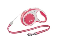 Smycze dla psów - flexi New Comfort, smycz linkowa, czerwona, 8 m | S do 12 kg| Dostawa i zwrot GRATIS od 99 zł - miniaturka - grafika 1