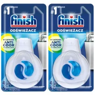 Środki do zmywarek - Finish Odświeżacz zapach do zmywarki Regular 60 myć zawieszka zestaw 2 x 4 ml - miniaturka - grafika 1