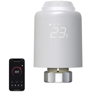 Inteligentna głowica termostatyczna Avatto TRV07 WiFi TUYA - Głowice termostatyczne - miniaturka - grafika 1