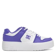Sneakersy damskie - Sneakersy DC MANTECA 4 PLATFORM ADJS100156-5GW Biały - miniaturka - grafika 1