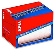 Etykiety do drukarek - Apli Rolka Etykiety 34 x 67 Biały - miniaturka - grafika 1