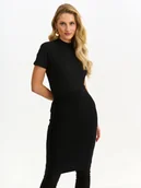 Spódnice - Spódnica damska czarna ołówkowa - SSD1876CA spódnica - TOP SECRET - Odzieżowy sklep internetowy TOP SECRET - miniaturka - grafika 1