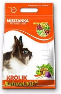 Natural-Vit Mieszanka dla królików Premium 0,5 kg [840] 6816 - Karma dla gryzoni - miniaturka - grafika 1