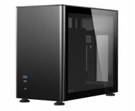 Obudowy komputerowe - Jonsbo A4 Mini-ITX Szkło Hartowane - czarna - miniaturka - grafika 1
