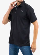 Koszulki i topy damskie - Koszulka polo Under Armour Tech Polo - black/graphite - miniaturka - grafika 1