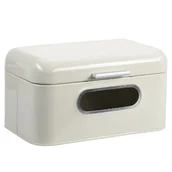 Chlebaki - Chlebak metalowy retro z okienkiem 30 x 18 x h16 cm - miniaturka - grafika 1