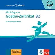 Książki do nauki języka niemieckiego - Lektorklett Mit Erfolg zum Goethe-Zertifikat B2. CD do Testów - miniaturka - grafika 1