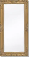 Lustra - vidaXL Lustro ścienne w stylu barokowym 100x50 cm złote - Lustro ścienne - Lustro ścienne - Lustro wiszące - Lustro wiszące - miniaturka - grafika 1