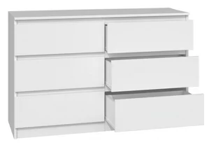 Emaga KOMODA MALWA M6 120 400 - BIEL - Komody - miniaturka - grafika 3
