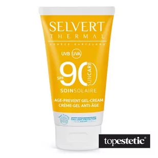 Selvert Thermal Age Prevent Gel - Cream Krem do twarzy z barierą ochronną SPF90 50ml - Kremy do twarzy - miniaturka - grafika 1