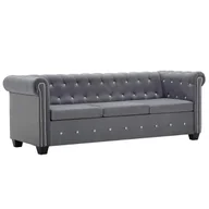 Sofy i kanapy - Aksamitna sofa w stylu Nuvell 3X Z2-Z28 - miniaturka - grafika 1