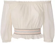 Bluzki damskie - Pepe Jeans Bluzka dziewczęca Sella, Biały (mysz), 18 Lat - miniaturka - grafika 1