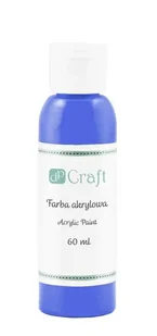 Farba akrylowa ciemnoniebieska 60ml - Dalprint - Przybory szkolne - miniaturka - grafika 1