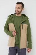 Kurtki i kamizelki sportowe męskie - Jack Wolfskin kurtka outdoorowa Desert kolor zielony - miniaturka - grafika 1