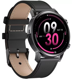 Artnico MK30 Skórzany Czarny - Smartwatch - miniaturka - grafika 4