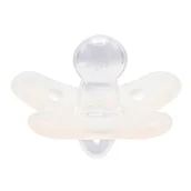 Smoczki uspokajające - CANPOL BABIES SILIKONOWY SMOCZEK USPOKAJAJĄCY 100% SILIKON SYMETRYCZNY 0-6m - miniaturka - grafika 1