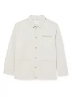 Kurtki męskie - s.Oliver Big Size Męska kurtka przejściowa, off-white, 3XL - miniaturka - grafika 1