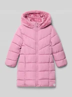 Kurtki i płaszcze dla dziewczynek - Płaszcz pikowany o kroju regular fit z podszewką z pluszu - miniaturka - grafika 1
