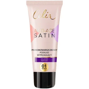 CELIA Satin Anti-Age podkład przeciwzmarszczkowy do twarzy 01 30ml - Podkłady do twarzy - miniaturka - grafika 1