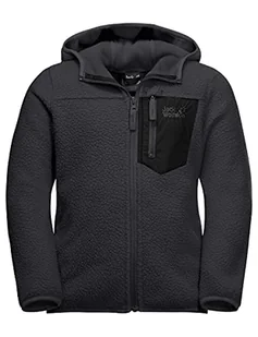 Jack Wolfskin Unisex dziecięca kurtka Ice Cloud Hood Jacket K Phantom 92 - Kurtki i płaszcze dla chłopców - miniaturka - grafika 1