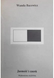 Jasność i czerń - Poezja - miniaturka - grafika 1