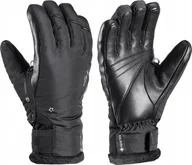Rękawice narciarskie - Leki LEKI RĘKAWICE Snowbird 3D Lady black 6.0 - miniaturka - grafika 1