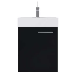 Elita Szafka z umywalką 45 Tiny black (165794) - Szafki łazienkowe - miniaturka - grafika 1