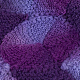 Beret Kolorowa wełna [HANDMADE] - Czapki damskie - miniaturka - grafika 4