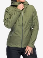 Kurtki narciarskie - Kurtka damska Mammut Convey 3in1 HS Hooded Jacket - marsh/dark marsh - miniaturka - grafika 1