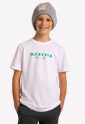 Koszulki dla chłopców - T-shirt chłopięcy z nadrukiem T-SCOOTER JUNIOR - Volcano - miniaturka - grafika 1