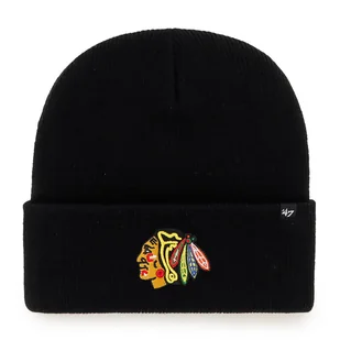 Czapka zimowa 47 Brand  NHL Chicago Blackhawks Haymaker CUFF KNIT - Czapki męskie - miniaturka - grafika 1