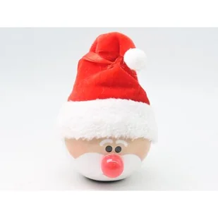 Bombka styropianowa LED Mikołaj 8 cm - Bombki - miniaturka - grafika 1