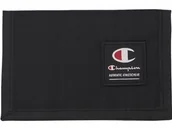 Portfele - PORTFEL CHAMPION NA RZEP 806024-KK001 SPORTOWY czarny małe logo materiał - miniaturka - grafika 1