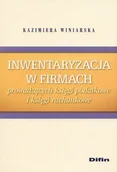 Finanse, księgowość, bankowość - Inwentaryzacja w Firmach Prowadzących Księgi Podatkowe i Księgi Rachunkowe - miniaturka - grafika 1