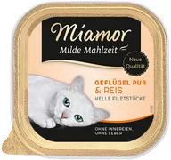 Mokra karma dla kotów - Miamor Milde Mahlzeit, 6 x 100 g - Drób z ryżem - miniaturka - grafika 1