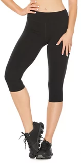 Spodnie sportowe damskie - 2XU Form Mid-Rise Compression 3/4 Tights Women, czarny M 2022 Legginsy kompresyjne WA6365B-BLKSIL-M - grafika 1