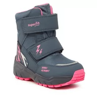 Buty dla dziewczynek - Śniegowce Superfit GORE-TEX 1-009167-8020 M Blue/Pink - miniaturka - grafika 1
