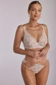 Majtki damskie - Koronkowe Figi Pełne Sand - miniaturka - grafika 1