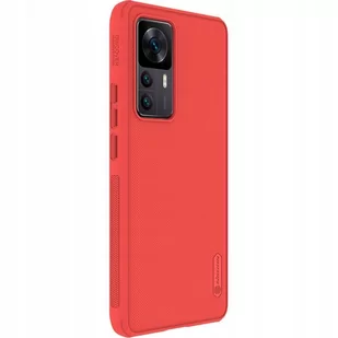 Nillkin Etui Super Frosted Shield Pro do Xiaomi 12T czerwone - Etui i futerały do telefonów - miniaturka - grafika 1
