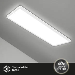 Briloner Panel natynkowy LED Slim 58x20cm on/off 4000K biały - Lampy pozostałe - miniaturka - grafika 4