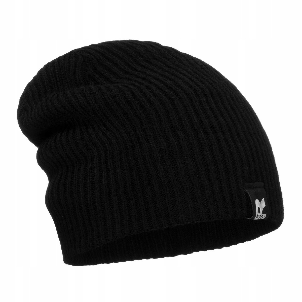 Czarna czapka zimowa męska Modny klasyczny krój