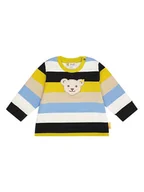 Bluzy i sweterki niemowlęce - Steiff Bluza w kolorze żółto-błękitnym - miniaturka - grafika 1