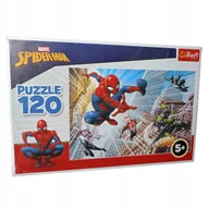 Puzzle - Puzzle Spiderman strzela siecią 120 elementów - miniaturka - grafika 1