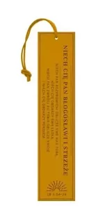 Zakładka skórzana - Niech cię Pan błogosławi - Szaron - Zakładki do książek Zakładka skórzana - Niech cię Pan błogosławi - Szaron - Zakładki do książek - miniaturka - grafika 1